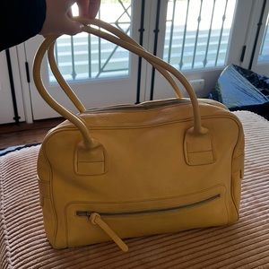 Hogan Yellow Leather Purse. Used.